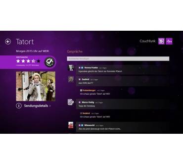 Produktbild Couchfunk App (für Win RT / 8)