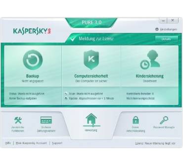 Produktbild Kaspersky Lab Pure 3.0 Total Security