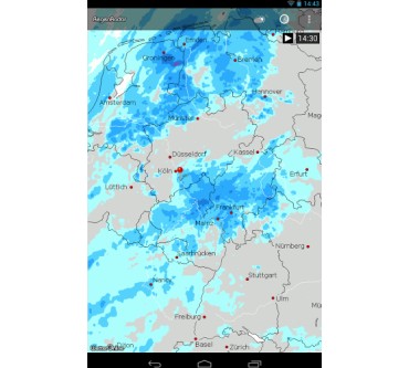 Produktbild wetteronline.de RegenRadar