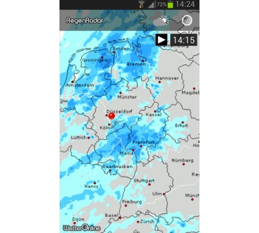 Produktbild wetteronline.de RegenRadar