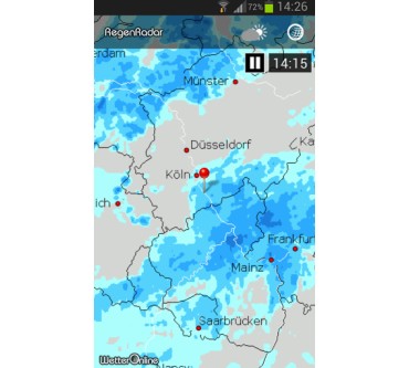 Produktbild wetteronline.de RegenRadar