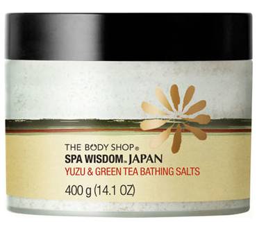 Produktbild The Body Shop Spa Wisdom Japan Yuzu & Green Tea Bathing Salts