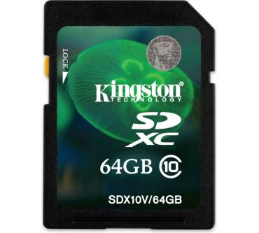 Produktbild Kingston SDXC Class 10 SDX10V/64GB