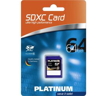 Produktbild Best Media Platinum Ultra High Performance SDXC Class 10 (64 GB)