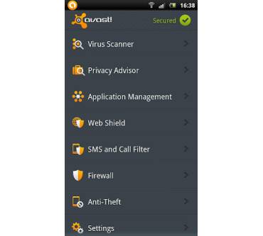 Produktbild Avast Mobile Security