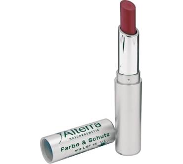 Produktbild Rossmann / Alterra Farbe & Schutz Lippenstift LSF 15 (04 Brown Red)