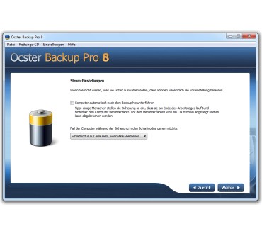 Produktbild Ocster Backup Pro 8