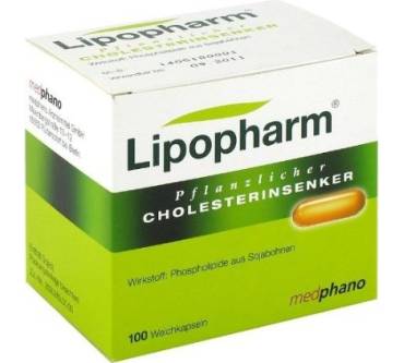 Produktbild Medphano Arzneimittel Lipopharm Pflanzlicher Cholesterinsenker, Weichkapseln