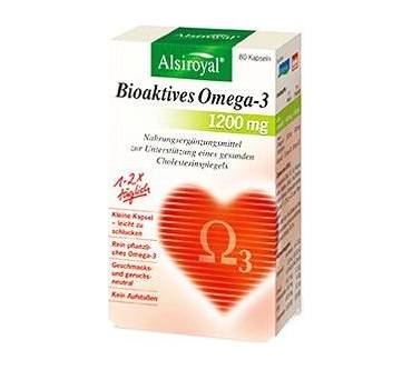 Produktbild Alsitan Alsiroyal Bioaktives Omega-3, Kapseln