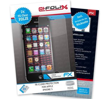 Produktbild FoliX FX-Clear-Protection (für iPhone 5)