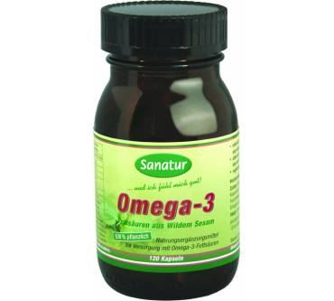 Produktbild Sanatur Omega-3 pflanzlich, Kapseln