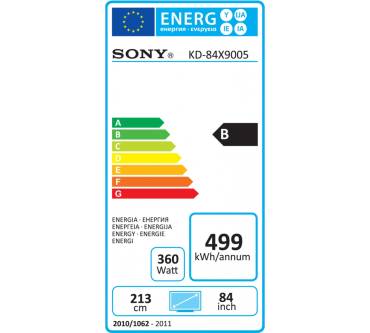 Produktbild Sony Bravia KD-84X9005