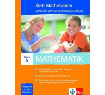 Produktbild Klett Verlag Mathetrainer 5. Klasse