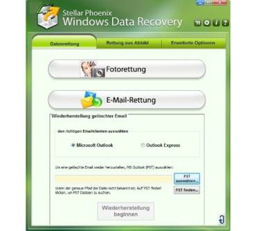 Produktbild Stellar Information System Phoenix Windows Data Recovery 6 Professional