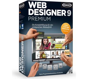 Produktbild Magix Web Designer 9 Premium