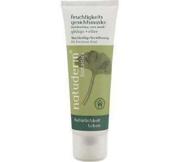 Produktbild Natuderm Botanics Feuchtigkeits-Gesichtsmaske Ginkgo+Olive