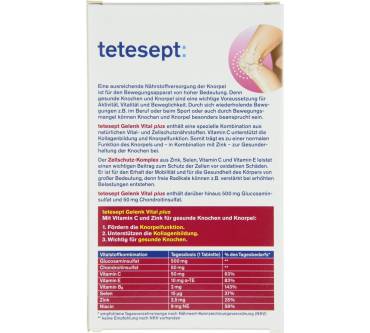 Produktbild Tetesept Gelenk Vital Plus, Tabletten