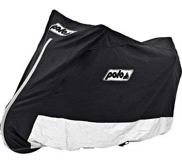 Produktbild Polo Motorrad Abdeckplane Schwarz/Silber XXL