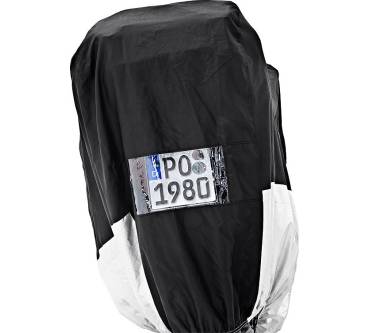 Produktbild Polo Motorrad Abdeckplane Schwarz/Silber XXL