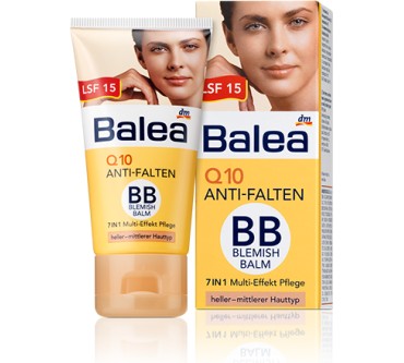 Produktbild dm / Balea Q10 Anti-Falten BB Cream 7in1, Hauttyp hell/mittel