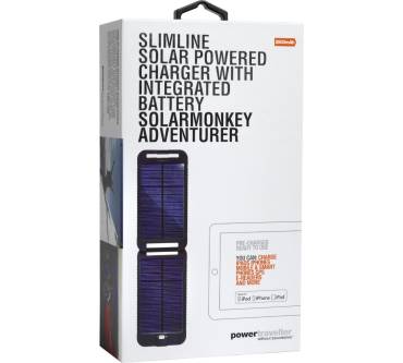 Produktbild Powertraveller Solarmonkey Adventurer black