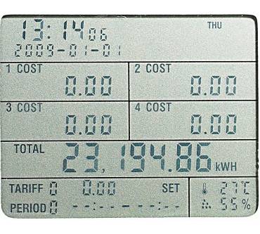 Produktbild Revolt Funk-Energiekosten-Messgerät mit mobilem Empfangsteil (NC-5461)