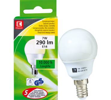 Produktbild Kaufland / K-Classic Energiesparlampe 7W E14