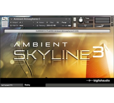 Produktbild Big Fish Audio Ambient Skyline 3