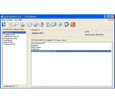 Produktbild Michael Rodemer CD-Archivierer 5.1