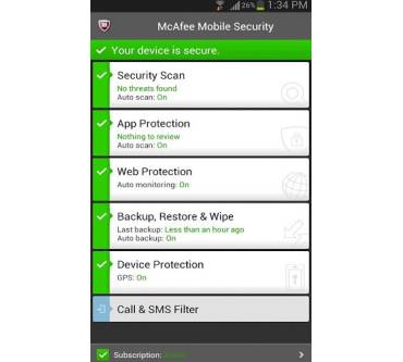 Produktbild McAfee Antivirus & Security