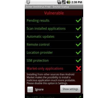 Produktbild Zoner AntiVirus Free