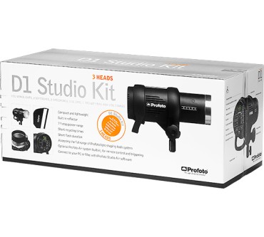 Produktbild Profoto D1 Studio Kit 3 Heads (250/500/500 Air)