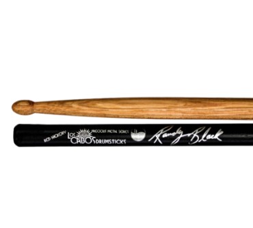 Produktbild Los Cabos Drumsticks Red Hickory Randy Black Precious Metal Series