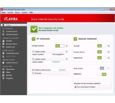 Produktbild Avira Internet Security Suite 2014