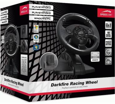 Produktbild SpeedLink Darkfire Racing Wheel for PC & PS3