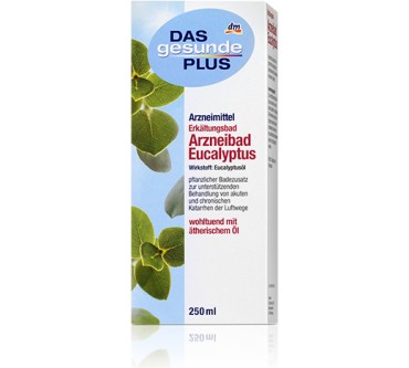 Produktbild dm / Das gesunde Plus Erkältungsbad Arzneibad Eucalyptus