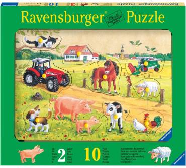 Produktbild Ravensburger Kunterbunter Bauernhof