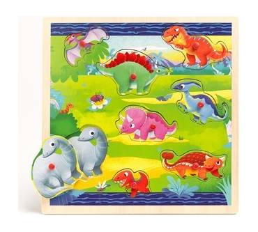 Produktbild Toys 'R' US Universe of Imagination Steck-Puzzle Saurier