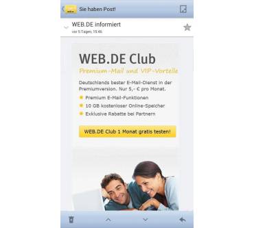 Produktbild web.de Mail App