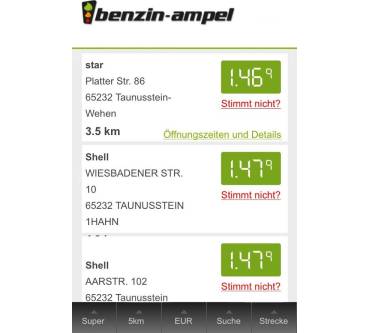 Produktbild benzinampel.de App