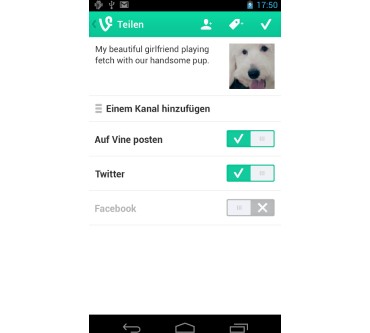 Produktbild Vine App