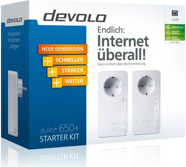 Produktbild Devolo dLAN 650+ StarterKit