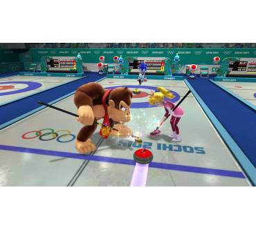 Produktbild Mario & Sonic bei den Olympischen Winterspielen: Sotschi 2014 (für Wii U)