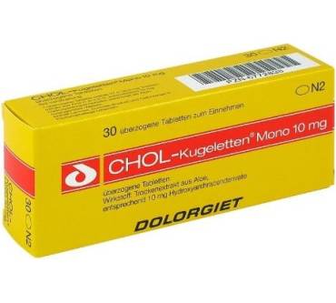 Produktbild Dolorgiet Pharma Chol-Kugeletten Mono überzogene Tabletten