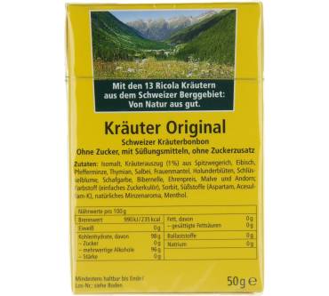 Produktbild Ricola Kräuter Original