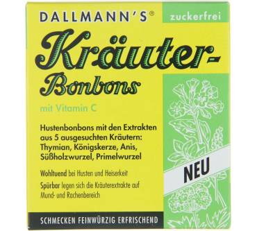 Produktbild Dallmann's Kräuter-Bonbons