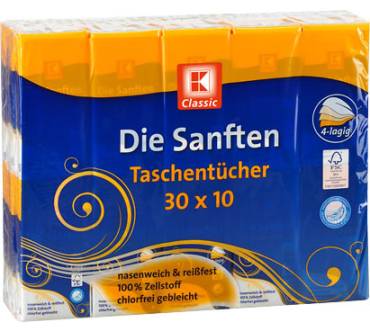 Produktbild Kaufland / K-Classic Die Sanften Taschentücher