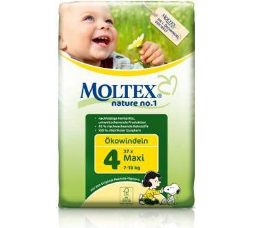 Produktbild Moltex Nature No.1 Ökowindeln Größe 4, Maxi, 7-18 kg