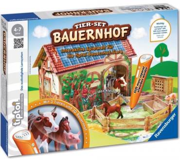 Produktbild Ravensburger Tiptoi - Tierset Bauernhof