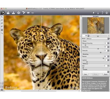 Produktbild Akvis Refocus v. 4.0